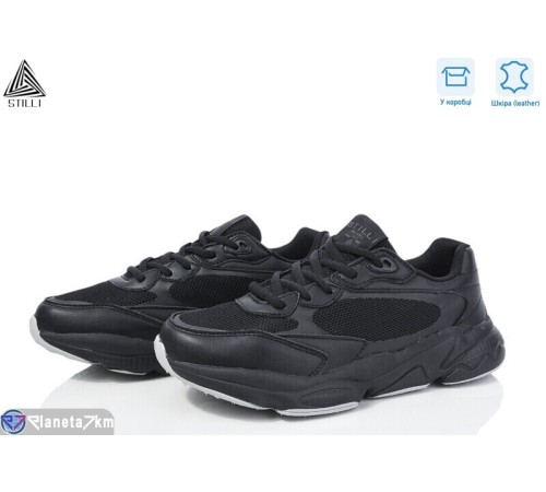 Кросівки жіночі на весну/осінь (8 пар р.36-40) чорний  "STILLI Group"