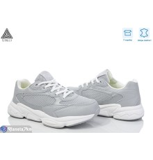 Кросівки жіночі на весну/осінь (8 пар р.36-40) сірий  "STILLI Group"