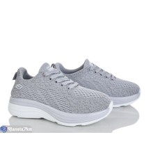 Кросівки жіночі на весну/осінь (8 пар р.36-41) сірий  "LABUTAN"