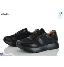 Кросівки жіночі на весну/осінь (8 пар р.36-41) чорний  "Chunsen"