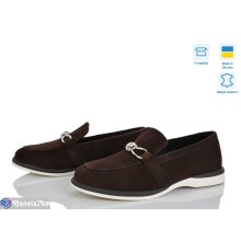 Туфлі жіночі на весну/осінь (6 пар р.36-40) коричневий  "Linda"