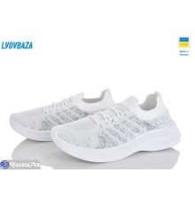 Кросівки жіночі на літо (6 пар р.37-41) білий  "LEOBAZA"