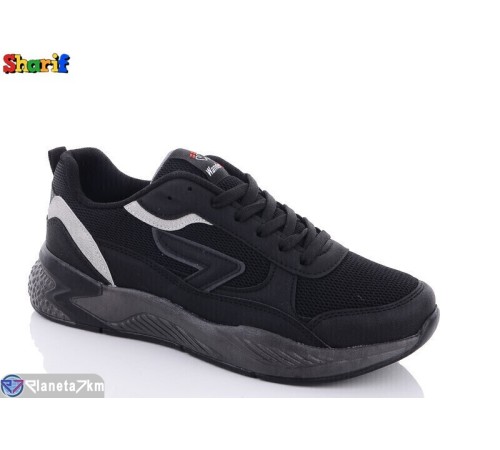 Кросівки чоловічі на весну/осінь (8 пар р.40-45) чорний  "Sharif"