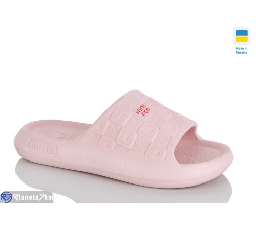 Шлепки жіночі на літо (8 пар р.36-41) рожевий  "Korka"