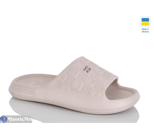 Шлепки жіночі на літо (8 пар р.36-41) бежевий  "Korka"