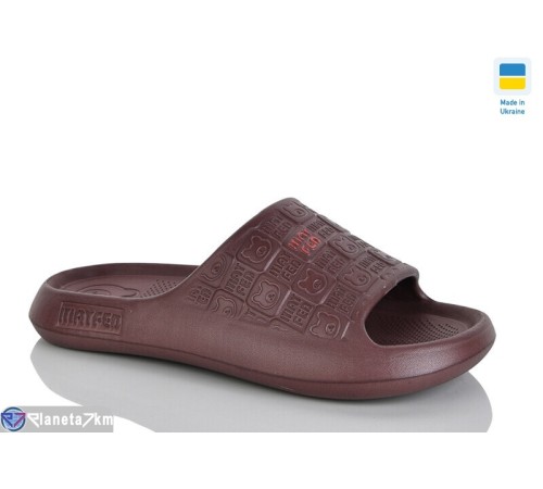 Шлепки жіночі на літо (8 пар р.36-41) коричневий  "Korka"