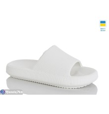 Шлепки жіночі на літо (6 пар р.36-41) білий  "Korka"
