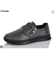 Туфлі жіночі на весну/осінь (8 пар р.36-41) коричневий  "Trendy"