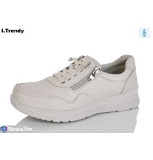 Кросівки жіночі на весну/осінь (8 пар р.36-41) бежевий  "Trendy"