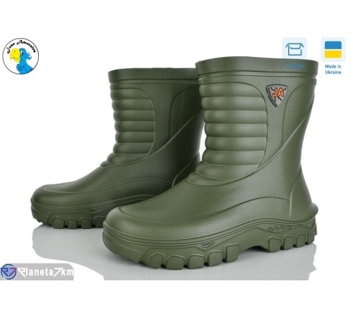 Чоловічі чоботи з піни на весну/осінь (7 пар р.41-47) зелений  "Jose Amorales"