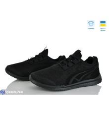 Кросівки чоловічі на весну/осінь (6 пар р.41-45) чорний  "OLLA"