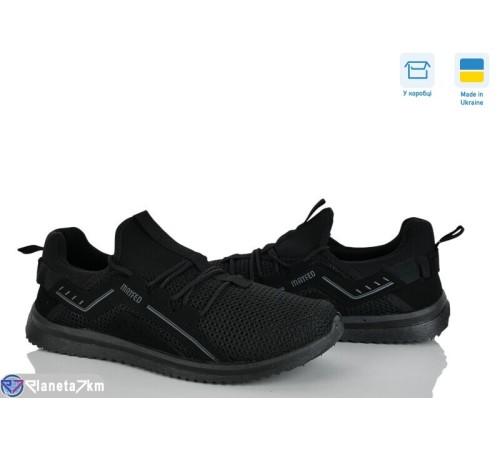 Кросівки чоловічі на весну/осінь (6 пар р.41-45) чорний  "OLLA"