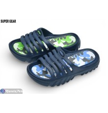 Шлепки дитячі на літо (24 пар р.24-29) мікс  "Super Gear"