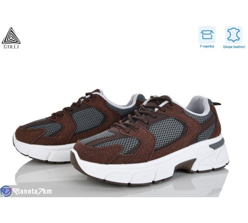 Кросівки жіночі на весну/осінь (8 пар р.36-41) коричневий  "STILLI Group"