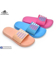 Шлепки жіночі на літо (24 пар р.36-41) мікс  "Jibukang"