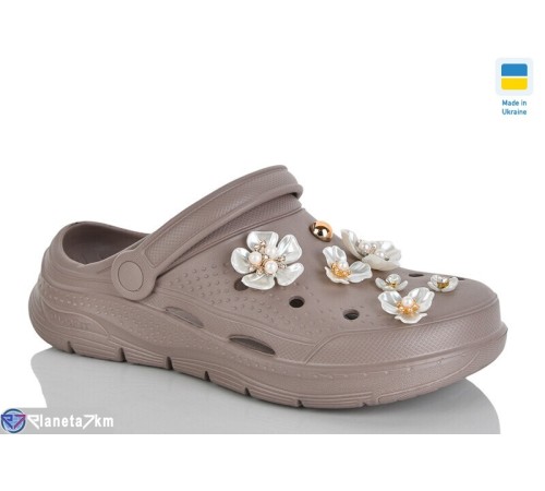 Кроки жіночі на літо (8 пар р.36-41) коричневий  "Korka"