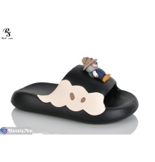 Шлепки дитячі на літо (12 пар р.30-35) чорний  "Red Sun"