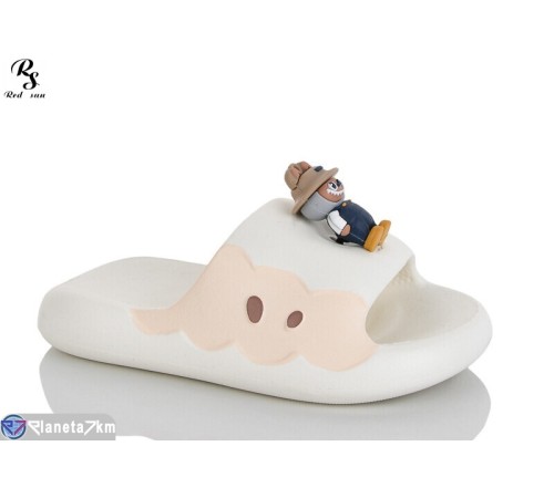 Шлепки дитячі на літо (12 пар р.30-35) білий  "Red Sun"