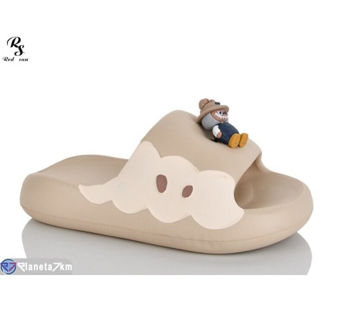 Шлепки жіночі на літо (12 пар р.36-41) бежевий  "Red Sun"