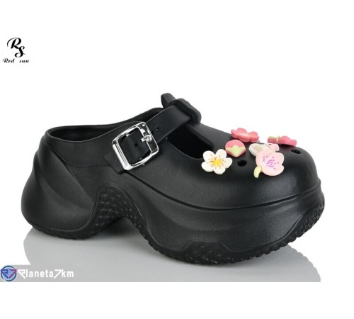 Кроки жіночі на літо (12 пар р.36-41) чорний  "Red Sun"