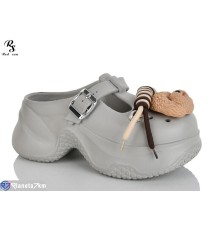 Кроки жіночі на літо (12 пар р.36-41) сірий  "Red Sun"