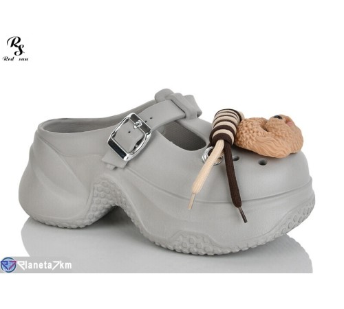 Кроки жіночі на літо (12 пар р.36-41) сірий  "Red Sun"