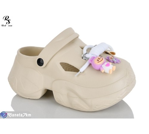 Кроки жіночі на літо (12 пар р.36-41) бежевий  "Red Sun"