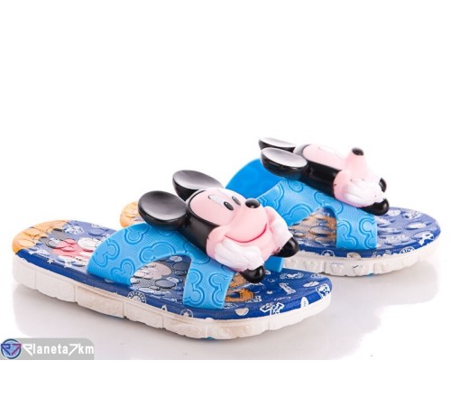Шлепки дитячі на літо (6 пар р.30-35) синій "Bella Shoes" Шлепки дитячі на літо (6 пар р.30-35) синій "Bella Shoes"