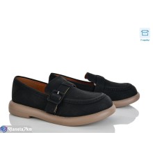 Туфлі жіночі на весну/осінь (8 пар р.36-41) чорний  "Mirella"