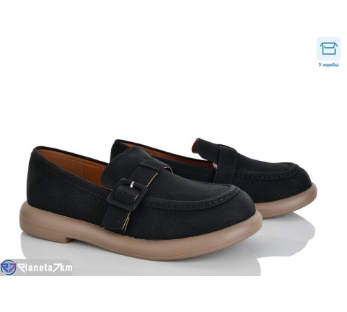 Туфлі жіночі на весну/осінь (8 пар р.36-41) чорний  "Mirella"