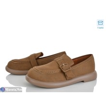 Туфлі жіночі на весну/осінь (8 пар р.36-41) коричневий  "Mirella"