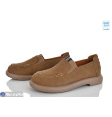 Туфлі жіночі на весну/осінь (8 пар р.36-41) коричневий  "Mirella"