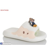 Шлепки дитячі на літо (12 пар р.30-35) білий  "QQ&Панда"
