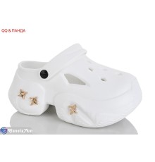 Кроки жіночі на літо (12 пар р.36-41) білий  "QQ&Панда"