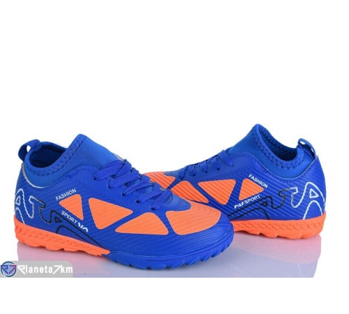 Футбольне взуття дитяче на весну/осінь (8 пар р.32-37) синій  "Dolli"