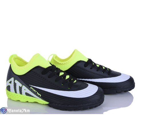 Футбольне взуття дитяче на весну/осінь (8 пар р.36-41) чорний  "Dolli"