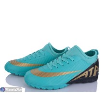 Футбольне взуття дитяче на весну/осінь (8 пар р.36-41) зелений  "Dolli"