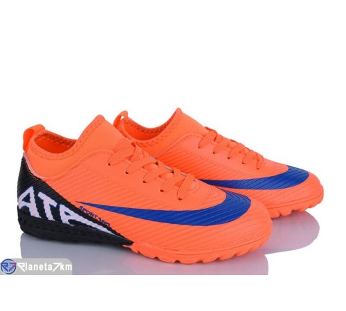 Футбольне взуття дитяче на весну/осінь (8 пар р.36-41) оранжевий  "Dolli"
