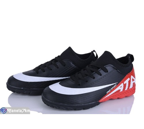 Футбольне взуття дитяче на весну/осінь (8 пар р.36-41) чорний  "Dolli"