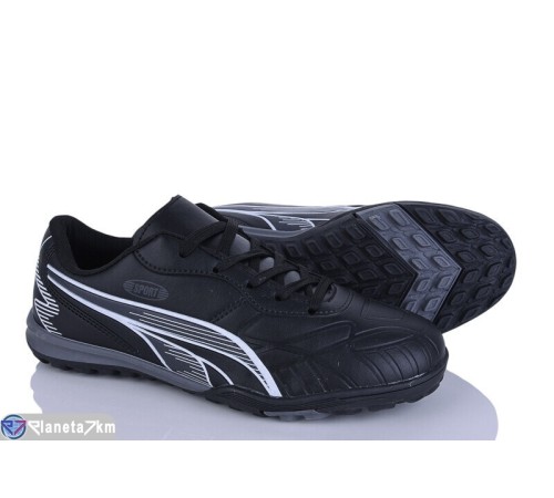 Футбольне взуття дитяче на весну/осінь (8 пар р.36-41) чорний  "Dolli"