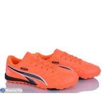 Футбольне взуття дитяче на весну/осінь (8 пар р.36-41) оранжевий  "Dolli"