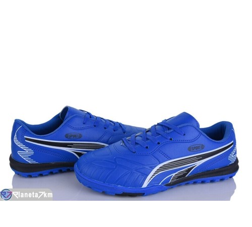 Футбольне взуття дитяче на весну/осінь (8 пар р.36-41) синій  "Dolli"