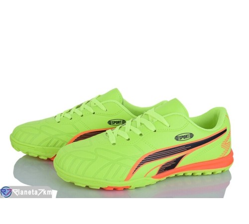 Футбольне взуття дитяче на весну/осінь (8 пар р.36-41) жовтий  "Dolli"