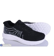 Кросівки чоловічі на весну/осінь (8 пар р.41-46) чорний  "Dolli"