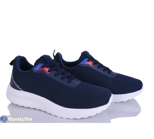 Кросівки чоловічі на весну/осінь (8 пар р.41-46) синій  "Dolli"