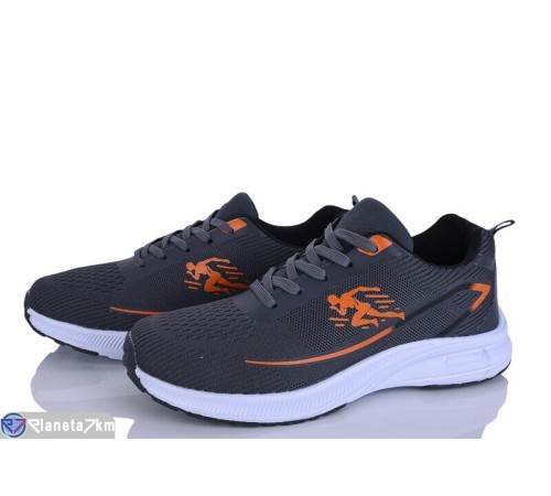 Кросівки чоловічі на весну/осінь (8 пар р.41-46) сірий  "Dolli"