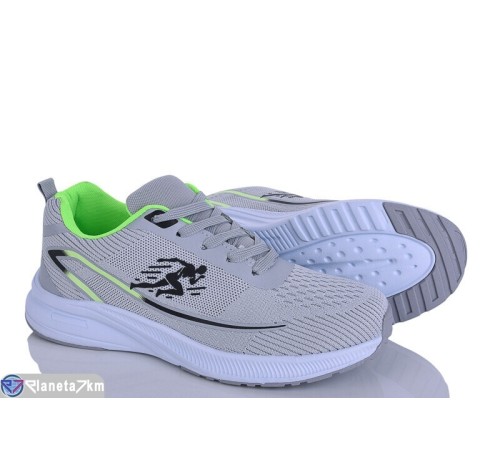 Кросівки чоловічі на весну/осінь (8 пар р.41-46) сірий  "Dolli"