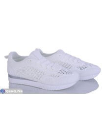 Кросівки жіночі на літо (8 пар р.36-41) білий  "Dolli"