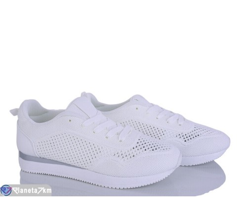 Кросівки жіночі на літо (8 пар р.36-41) білий  "Dolli"