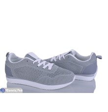 Кросівки жіночі на літо (8 пар р.36-41) сірий  "Dolli"